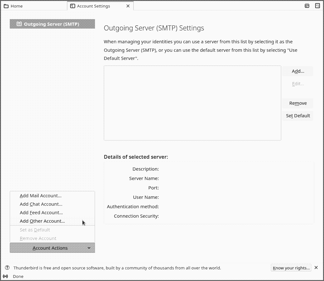 thunderbird screenshot